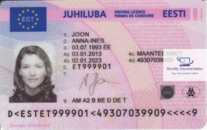 Der EU-Führerschein aus Estland